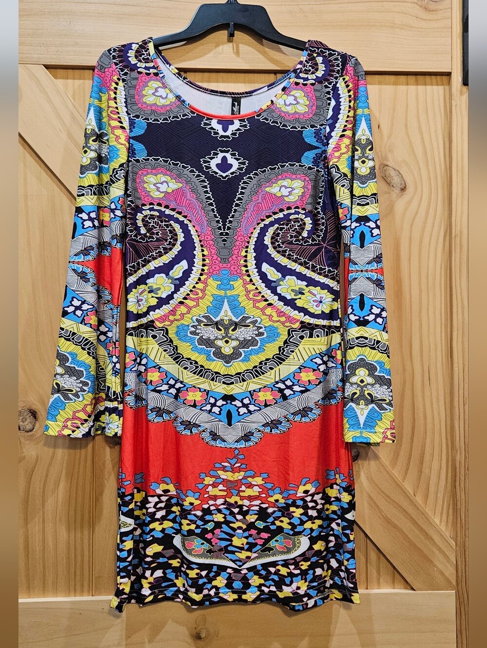 NWT | White Mark Colorful Dress | Small